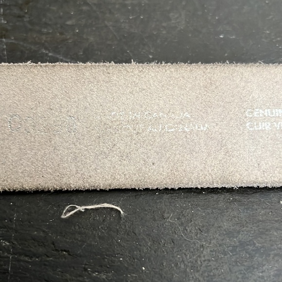 Nixon leather cream belt size L unisex - Picture 4 of 14